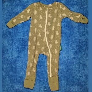 6-12m organic cotton romper